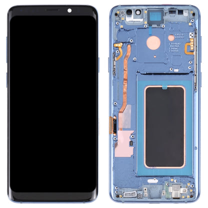 Original Super AMOLED LCD Screen for Galaxy S9 / G960F / DS / G960U / G960W / G9600 Digitizer Full Assembly with Frame (Blue) - LCD Screen by PMC Jewellery | Online Shopping South Africa | PMC Jewellery