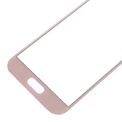 For Galaxy A5 (2017) / A520  Front Screen Outer Glass Lens (Pink) - Outer Glass Lens by PMC Jewellery | Online Shopping South Africa | PMC Jewellery