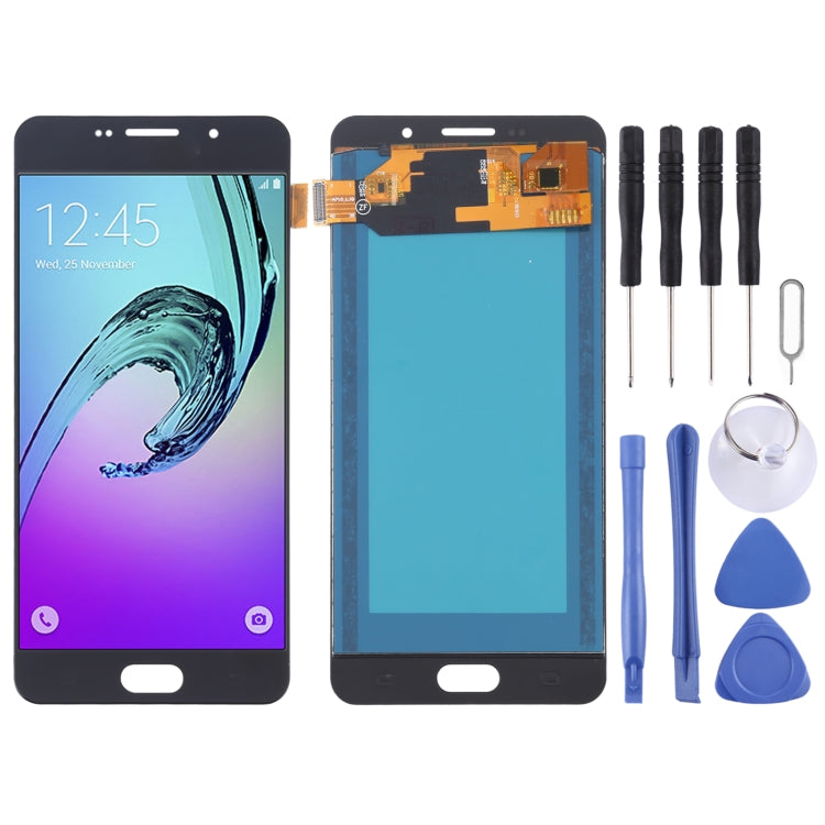 LCD Screen and Digitizer Full Assembly (TFT Material) for Galaxy A7 (2016), A710F, A710F/DS, A710FD, A710M, A710M/DS, A710Y/DS, A7100(Black) - LCD Screen by PMC Jewellery | Online Shopping South Africa | PMC Jewellery