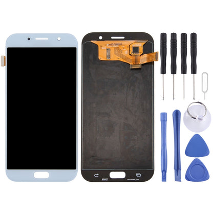 Original Super AMOLED LCD Screen for Galaxy A7 (2017), A720F, A720F/DS with Digitizer Full Assembly (Blue) - LCD Screen by PMC Jewellery | Online Shopping South Africa | PMC Jewellery