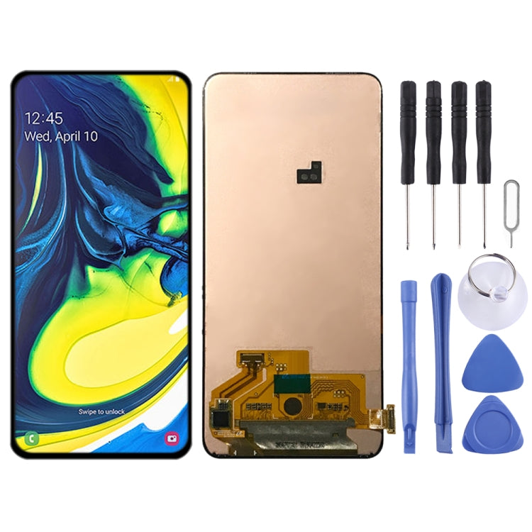 Original Super AMOLED LCD Screen For Samsung Galaxy A80 with Digitizer Full Assembly - LCD Screen by PMC Jewellery | Online Shopping South Africa | PMC Jewellery