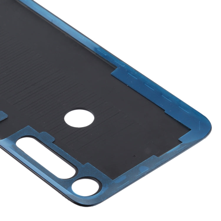 Battery Back Cover for Motorola Moto One Macro (Blue) - Back Cover by PMC Jewellery | Online Shopping South Africa | PMC Jewellery