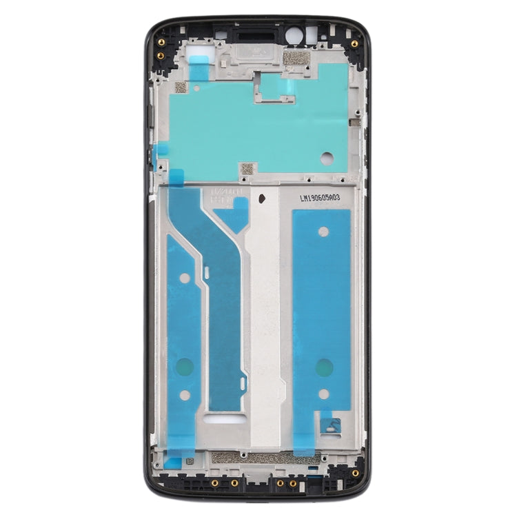 Front Housing LCD Frame Bezel Plate for Motorola Moto E5 Plus (Black) - Frame Bezel Plate by PMC Jewellery | Online Shopping South Africa | PMC Jewellery