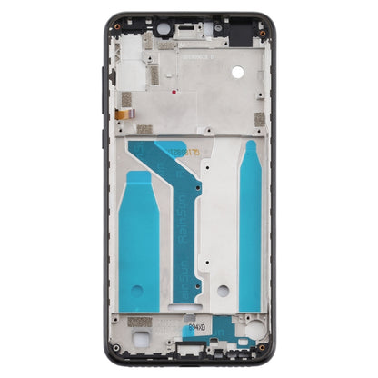 Front Housing LCD Frame Bezel Plate for Motorola Moto One (P30 Play) (Black) - Frame Bezel Plate by PMC Jewellery | Online Shopping South Africa | PMC Jewellery