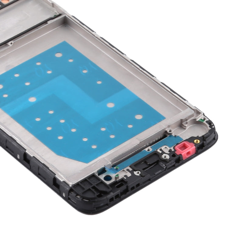 Front Housing LCD Frame Bezel Plate for Motorola Moto E6 Play (Black) - Frame Bezel Plate by PMC TechLife | Online Shopping South Africa | PMC TechLife