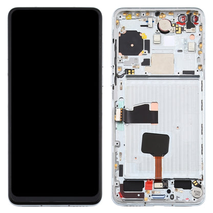 Original OLED LCD Screen for Huawei P40 Digitizer Full Assembly with Frame(Silver) - LCD Screen by PMC Jewellery | Online Shopping South Africa | PMC Jewellery