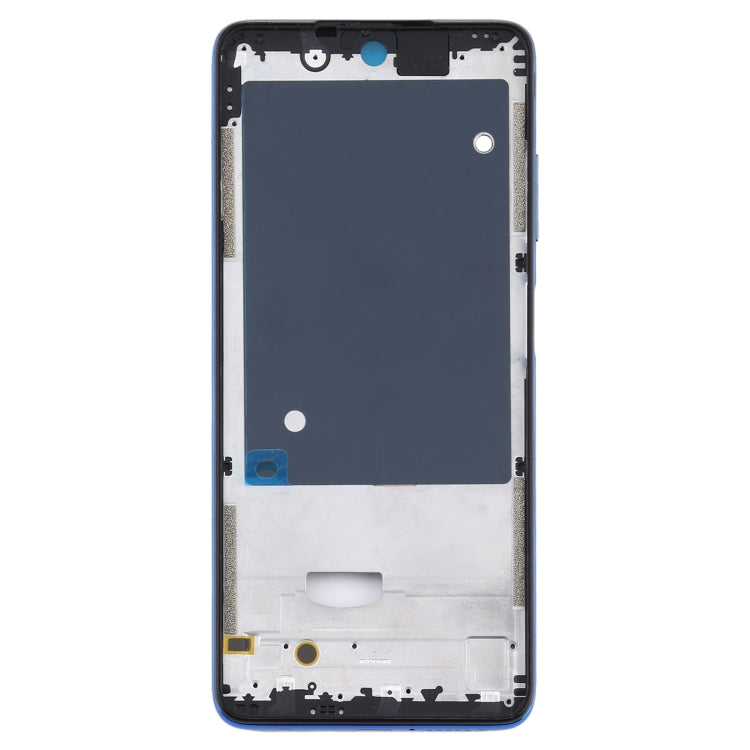 Front Housing LCD Frame Bezel Plate for Xiaomi Poco X3 / Poco X3 NFC M2007J20CG / M2007J20CT(Blue) - LCD Related Parts by PMC Jewellery | Online Shopping South Africa | PMC Jewellery