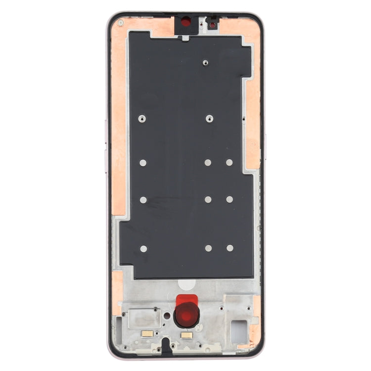 For OPPO Reno3 5G/Reno3 4G PCHM30 CPH2043 Front Housing LCD Frame Bezel Plate (Gold) - Frame Bezel Plate by PMC Jewellery | Online Shopping South Africa | PMC Jewellery