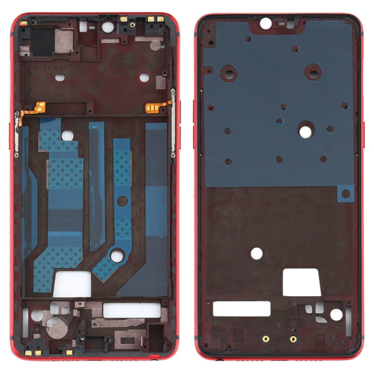 For OPPO R15 PACM00 CPH1835 PACT00 CPH1831 PAAM00 Front Housing LCD Frame Bezel Plate(Red) - Frame Bezel Plate by PMC Jewellery | Online Shopping South Africa | PMC Jewellery