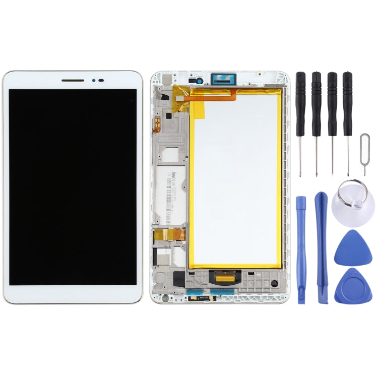 OEM LCD Screen for Huawei MediaPad T2 8.0 Pro JDN-W09 Digitizer Full Assembly with Frame(White) - LCD Screen by PMC Jewellery | Online Shopping South Africa | PMC Jewellery