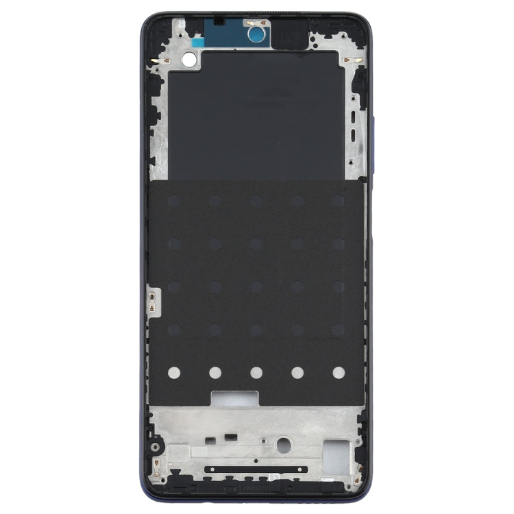 Original Front Housing LCD Frame Bezel Plate for Xiaomi Mi 10T Lite 5G M2007J17G (Blue) - Frame Bezel Plate by PMC Jewellery | Online Shopping South Africa | PMC Jewellery