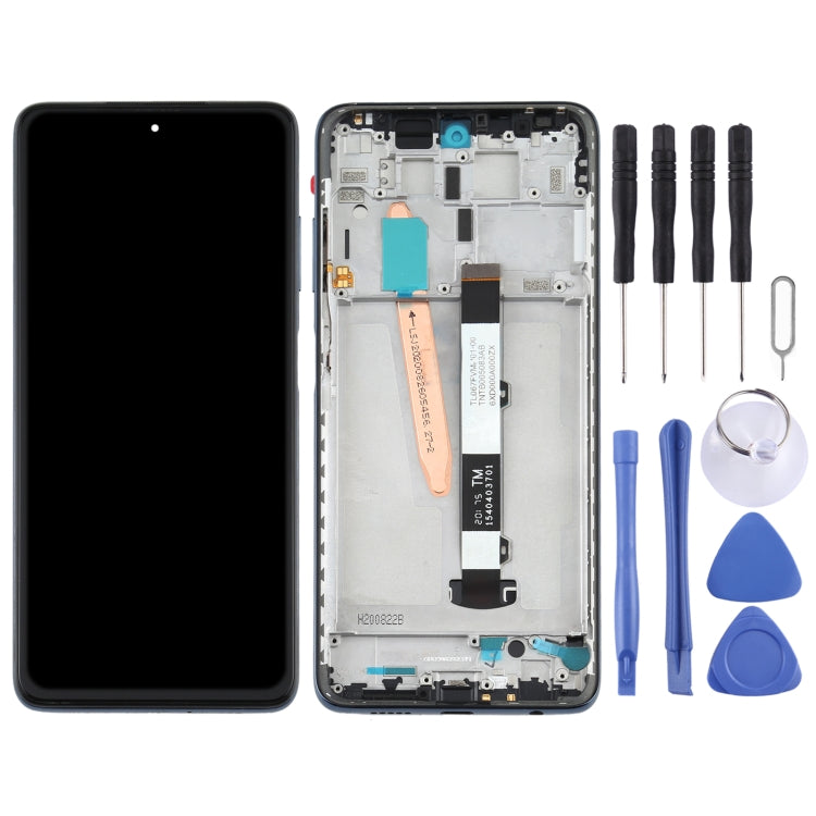 Original LCD Screen for Xiaomi Poco X3 NFC / Poco X3 Digitizer Full Assembly with Frame(Black) - LCD Screen by PMC Jewellery | Online Shopping South Africa | PMC Jewellery