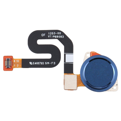 Fingerprint Sensor Flex Cable for Motorola Moto G7 Play/Moto G7 Power XT1955(Blue) - Flex Cable by PMC Jewellery | Online Shopping South Africa | PMC Jewellery