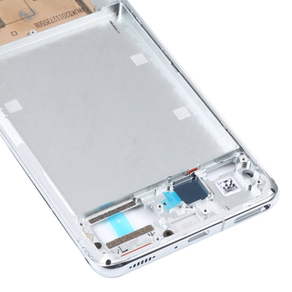 Original Front Housing LCD Frame Bezel Plate for Xiaomi Mi 11 (White) - Frame Bezel Plate by PMC Jewellery | Online Shopping South Africa | PMC Jewellery