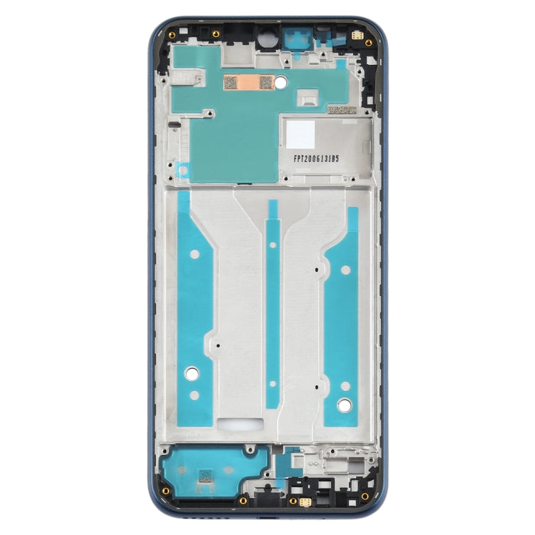 Front Housing LCD Frame Bezel Plate for Motorola Moto E (2020) (Blue) - Frame Bezel Plate by PMC Jewellery | Online Shopping South Africa | PMC Jewellery