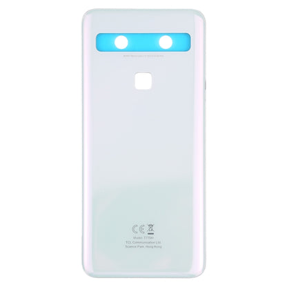 Original Battery Back Cover for TCL 10L (10 Lite) T770H(White) - For TCL by PMC Jewellery | Online Shopping South Africa | PMC Jewellery