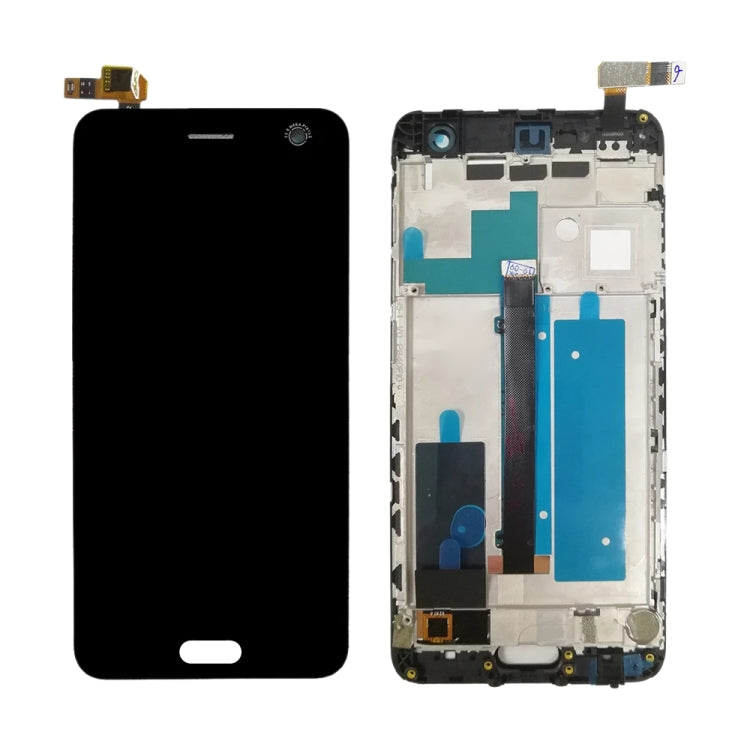 OEM LCD Screen For ZTE Blade V8 BV0800  Digitizer Full Assembly with Frame（Black) - For ZTE by PMC Jewellery | Online Shopping South Africa | PMC Jewellery