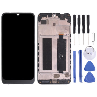 OEM LCD Screen for ZTE Blade V10  Digitizer Full Assembly with Frame（Black) - For ZTE by PMC Jewellery | Online Shopping South Africa | PMC Jewellery