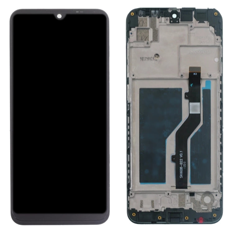 OEM LCD Screen for ZTE Blade A5 2020  Digitizer Full Assembly with Frame（Black) - For ZTE by PMC Jewellery | Online Shopping South Africa | PMC Jewellery