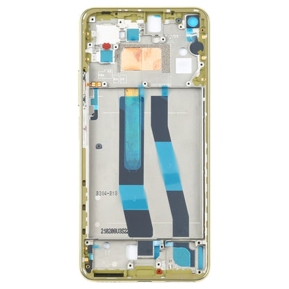 Original Front Housing LCD Frame Bezel Plate for Xiaomi Mi 11 Lite 5G / Mi 11 Youth/11 Lite 5G NE(Yellow) - Frame Bezel Plate by PMC Jewellery | Online Shopping South Africa | PMC Jewellery