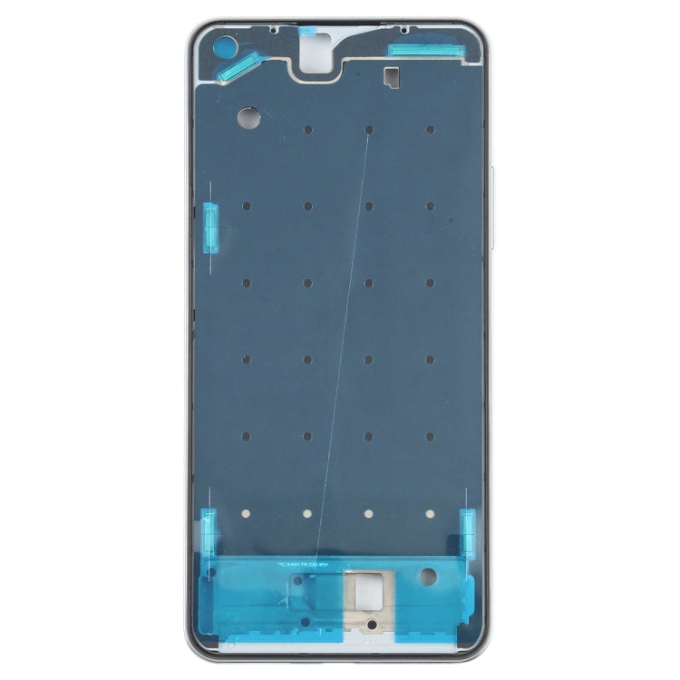 Original Front Housing LCD Frame Bezel Plate for Xiaomi Mi 11 Lite 4G M2101K9AG(Silver) - Frame Bezel Plate by PMC Jewellery | Online Shopping South Africa | PMC Jewellery