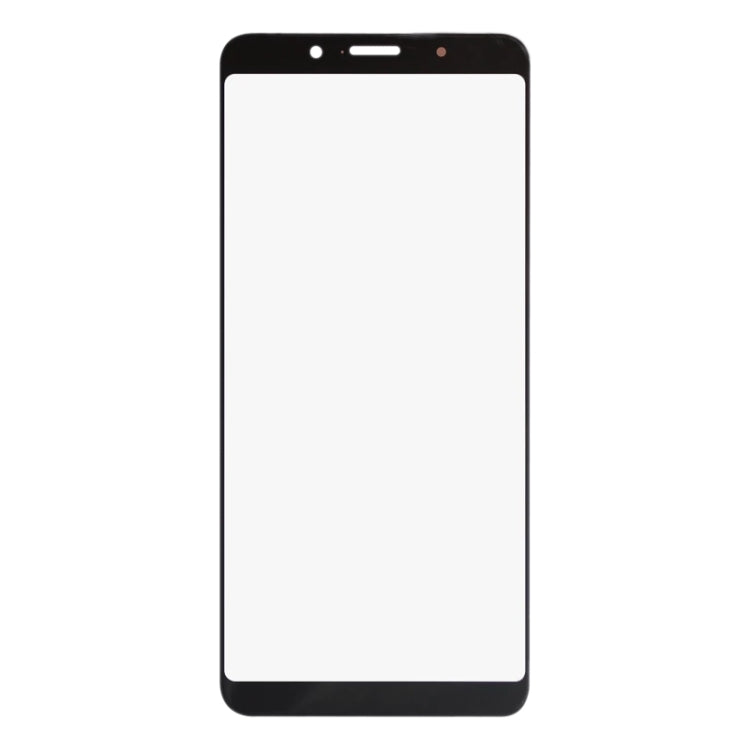 Front Screen Outer Glass Lens for ZTE Nubia Z18 Mini (Black) - For ZTE by PMC Jewellery | Online Shopping South Africa | PMC Jewellery