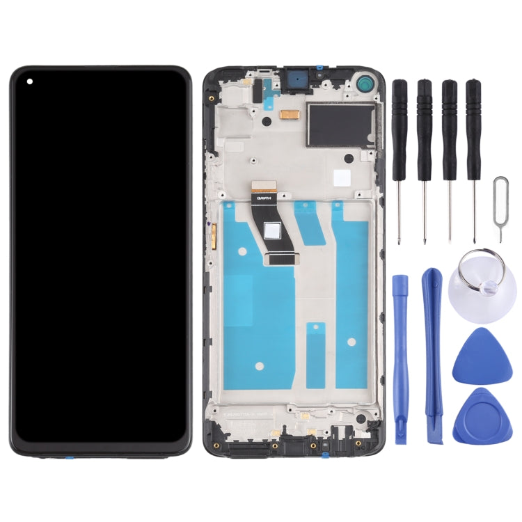 OEM LCD Screen for Huawei Mate 40 Lite Digitizer Full Assembly with Frame(Black) - LCD Screen by PMC Jewellery | Online Shopping South Africa | PMC Jewellery