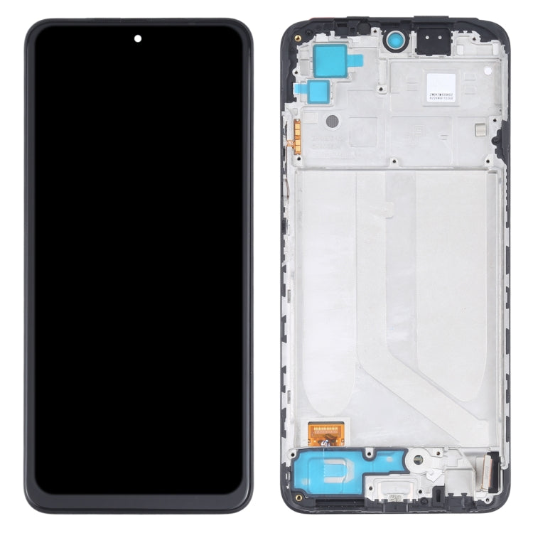 OLED Material LCD Screen and Digitizer Full Assembly With Frame for Xiaomi Redmi Note 10 4G / Redmi Note 10s 4G / Redmi Note 11 SE India / Poco M5s  M2101K7AI M2101K7AG M2101K7BG M2101K7BI M2101K7BNY - LCD Screen by PMC Jewellery | Online Shopping South Africa | PMC Jewellery
