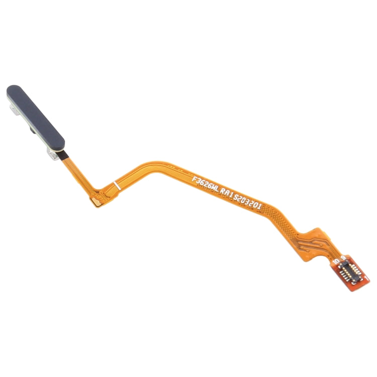 Fingerprint Sensor Flex Cable for Xiaomi Redmi Note 9S / Redmi Note 9 Pro / Redmi Note 9 Pro Max(Black) - Flex Cable by PMC Jewellery | Online Shopping South Africa | PMC Jewellery