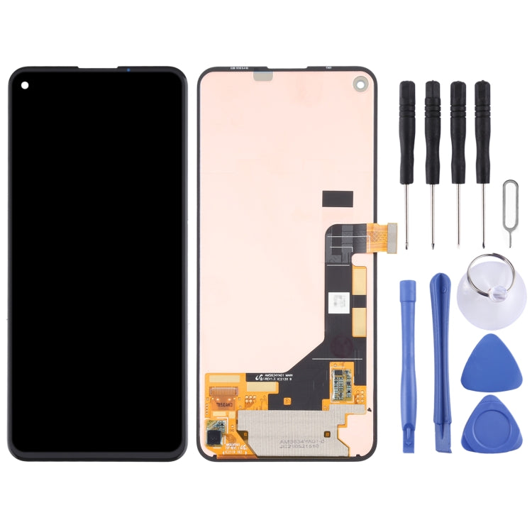 Original Super AMOLED LCD Screen for Google Pixel 5a 5G with Digitizer Full Assembly - LCD Screen by PMC Jewellery | Online Shopping South Africa | PMC Jewellery