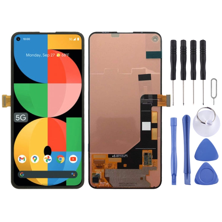 OEM LCD Screen for Google Pixel 5A 5G 2021 with Digitizer Full Assembly (Black) - LCD Screen by PMC Jewellery | Online Shopping South Africa | PMC Jewellery