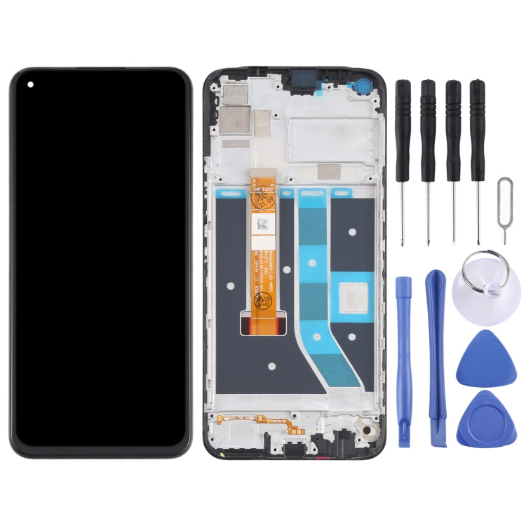 LCD Screen and Digitizer Full Assembly With Frame for OPPO Realme 7i / Realme C17 RMX2101 RMX2103 - LCD Screen by PMC Jewellery | Online Shopping South Africa | PMC Jewellery