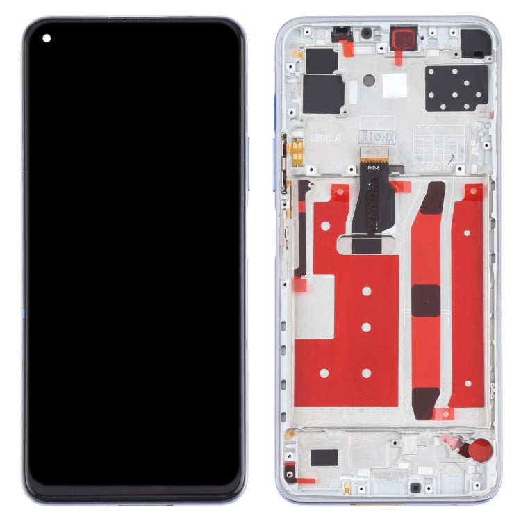 Original LCD Screen for Huawei P40 Lite 5G Digitizer Full Assembly With Frame(Purple) - free shipping - PMC TechLife - Order now!