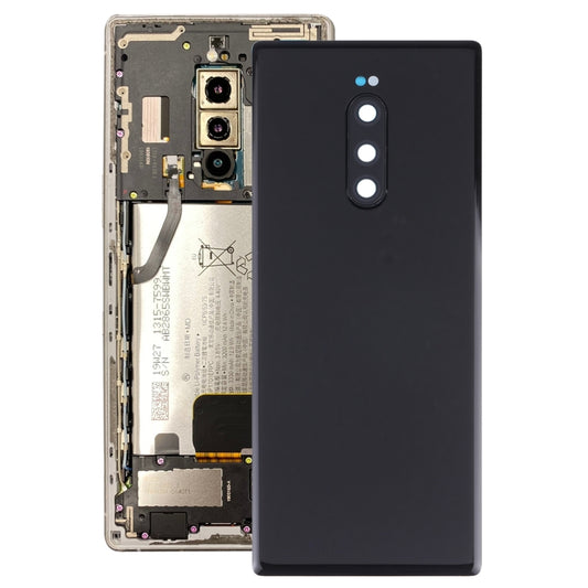 Battery Back Cover for Sony Xperia 1 / Xperia XZ4(Black) - Back Cover by PMC Jewellery | Online Shopping South Africa | PMC Jewellery