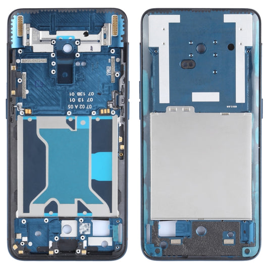 For OPPO Find X CPH1871, PAFM00 Original Middle Frame Bezel Plate (Blue) - Frame Bezel Plate by PMC Jewellery | Online Shopping South Africa | PMC Jewellery