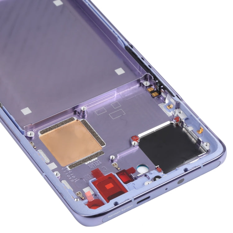 Original Front Housing LCD Frame Bezel Plate for Xiaomi Mi 11 Pro M2102K1AC (Purple) - Frame Bezel Plate by PMC Jewellery | Online Shopping South Africa | PMC Jewellery