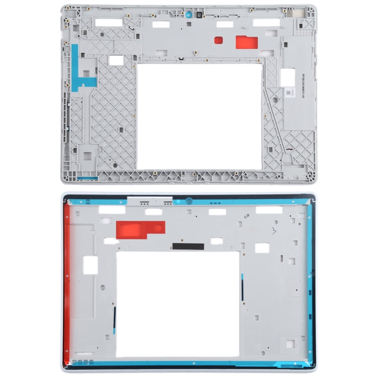 Original Front Housing LCD Frame Bezel Plate for Lenovo Tab M10 HD TB-X505 X505F TB-X505L X505 (White) - Others by PMC Jewellery | Online Shopping South Africa | PMC Jewellery