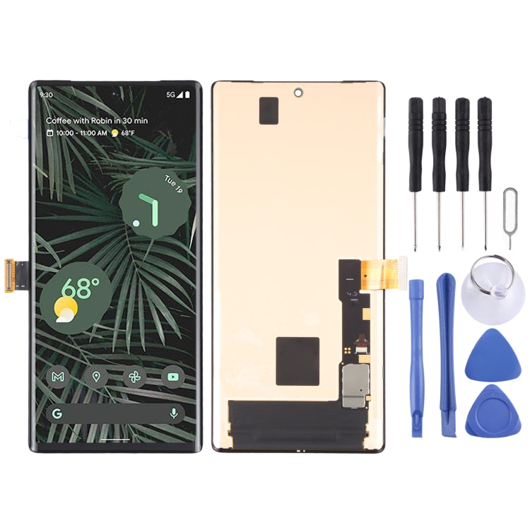 Original Ltpo AMOLED Material LCD Screen and Digitizer Full Assembly for Google Pixel 6 Pro GLUOG G8VOU - LCD Screen by PMC Jewellery | Online Shopping South Africa | PMC Jewellery