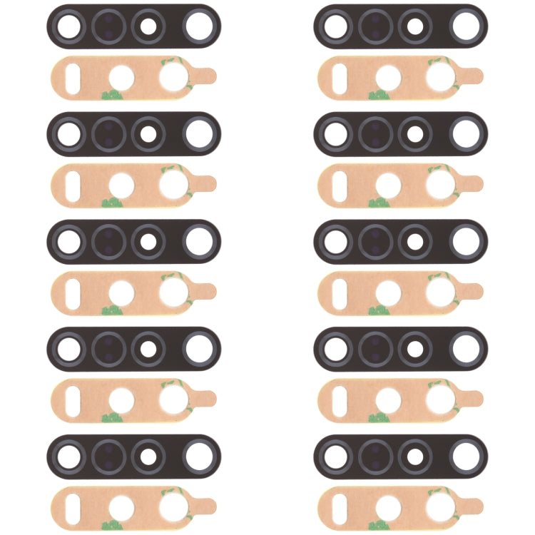 10 PCS Back Camera Lens for Motorola Moto G8 Plus - Camera Accessories by PMC TechLife | Online Shopping South Africa | PMC TechLife