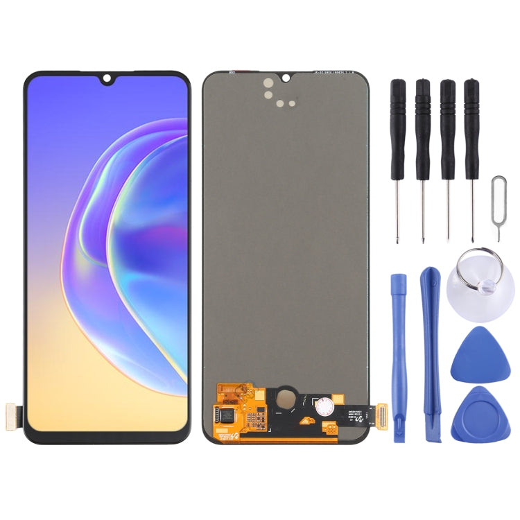 Original AMOLED Material LCD Screen and Digitizer Full Assembly for Vivo V21e 4G / Y73 V2061, V2059 - LCD Screen by PMC Jewellery | Online Shopping South Africa | PMC Jewellery