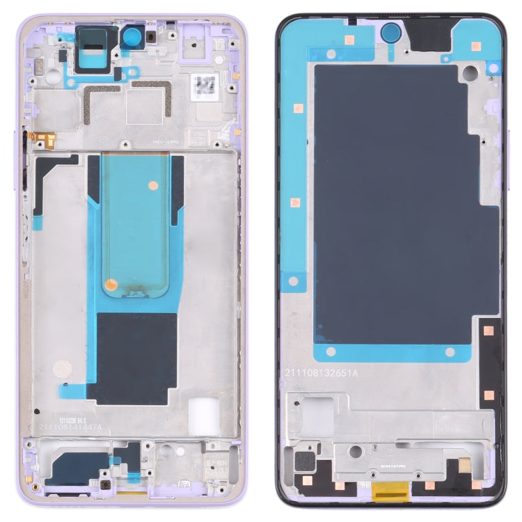 Original Front Housing LCD Frame Bezel Plate for Xiaomi Redmi Note 11 Pro (China) 21091116C / Redmi Note 11 Pro+ 5G / 11i / 11i HyperCharge 5G 21091116UI(Purple) - Frame Bezel Plate by PMC Jewellery | Online Shopping South Africa | PMC Jewellery