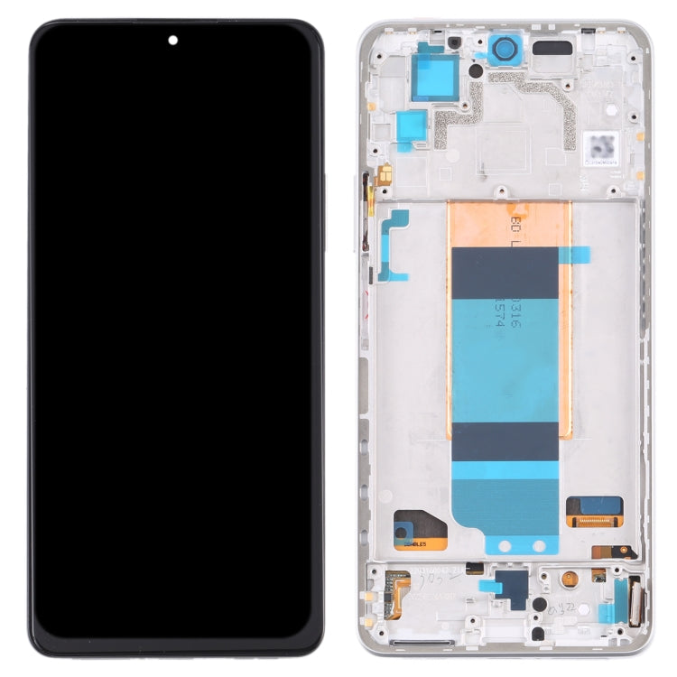 Original LCD Screen for Xiaomi Redmi K40S Digitizer Full Assembly with Frame(Silver) - LCD Screen by PMC Jewellery | Online Shopping South Africa | PMC Jewellery