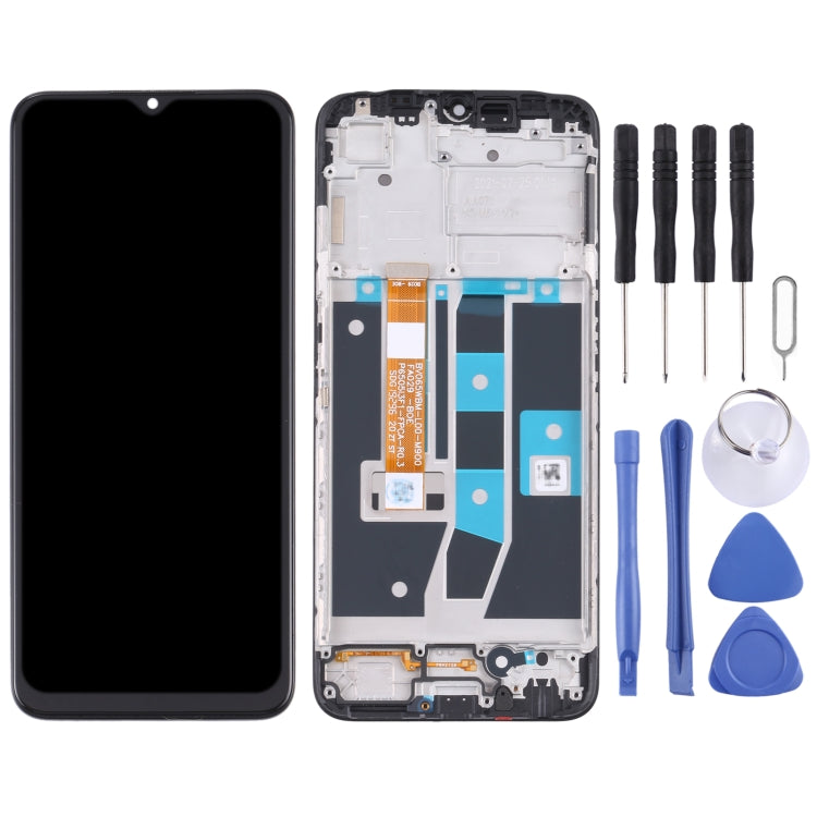 LCD Screen and Digitizer Full Assembly with Frame for OPPO A16/A16s - LCD Screen by PMC Jewellery | Online Shopping South Africa | PMC Jewellery