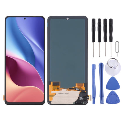 OLED Material LCD Screen and Digitizer Full Assembly For Xiaomi Redmi K40/Redmi K40 Pro/Redmi K40 Pro+/11i/11X/11X Pro/Poco F3/Black Shark 4/Black Shark 4 Pro/Black Shark 4S/Black Shark 4S Pro - LCD Screen by PMC Jewellery | Online Shopping South Africa | PMC Jewellery