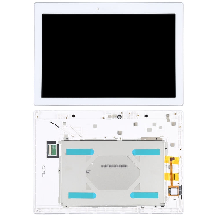 OEM LCD Screen for Lenovo Tab 2 A10-70 A10-70F A10-70L Digitizer Full Assembly with Frame (White) - LCD Screen by PMC Jewellery | Online Shopping South Africa | PMC Jewellery