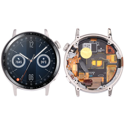 Original LCD Screen and Digitizer Full Assembly With Frame for Huawei Watch GT 3 42mm MIL-B19 (Silver) -  by PMC Jewellery | Online Shopping South Africa | PMC Jewellery | Buy Now Pay Later Mobicred