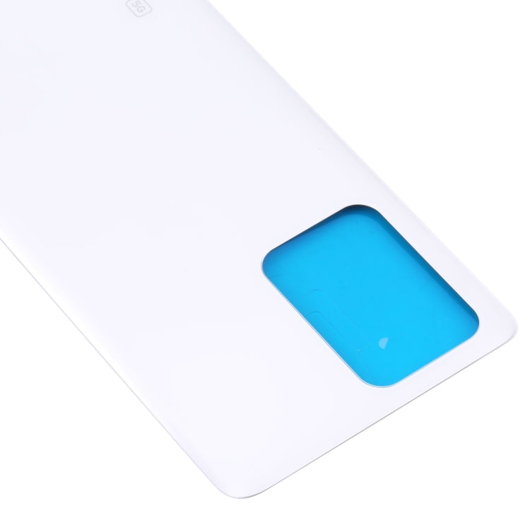 Glass Battery Back Cover for Xiaomi 11T/11T Pro(White) - Back Cover by PMC Jewellery | Online Shopping South Africa | PMC Jewellery