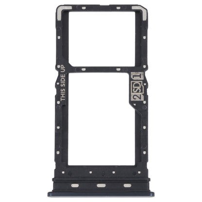 For Motorola Moto G62 5G / Moto G62 India SIM Card Tray + SIM / Micro SD Card Tray(Black) - Card Socket by PMC Jewellery | Online Shopping South Africa | PMC Jewellery