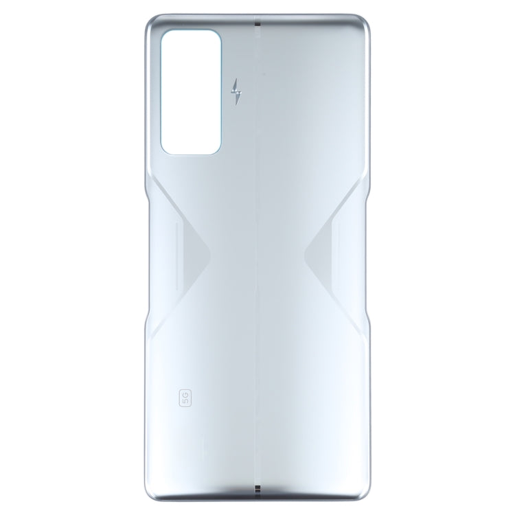 For Xiaomi Poco F4 GT Original Battery Back Cover(Silver) - Back Cover by PMC Jewellery | Online Shopping South Africa | PMC Jewellery