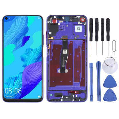 Original LCD Screen For Honor 20 / Huawei Nova 5T Digitizer Full Assembly with Frame(Purple) - LCD Screen by PMC Jewellery | Online Shopping South Africa | PMC Jewellery